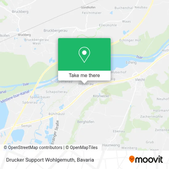 Drucker Support Wohlgemuth map
