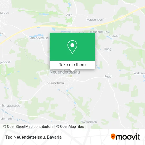 Tsc Neuendettelsau map