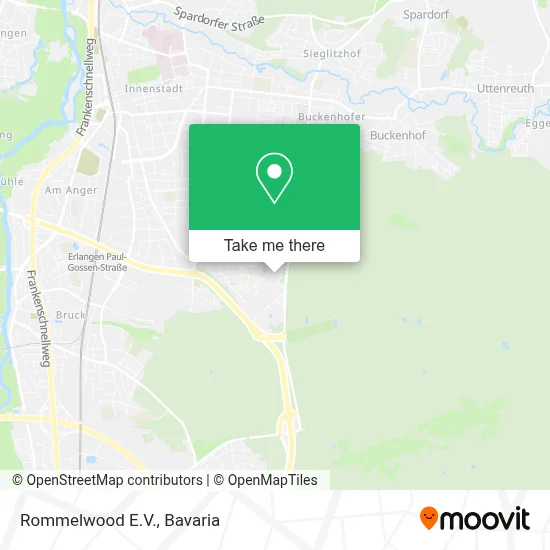Rommelwood E.V. map
