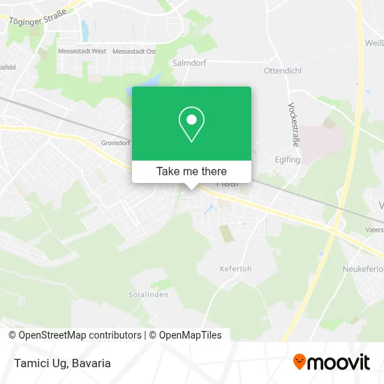 Tamici Ug map