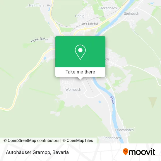 Autohäuser Grampp map