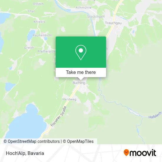 Hoch'Alp map