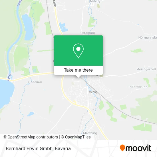 Bernhard Erwin Gmbh map