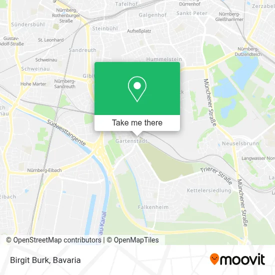 Birgit Burk map
