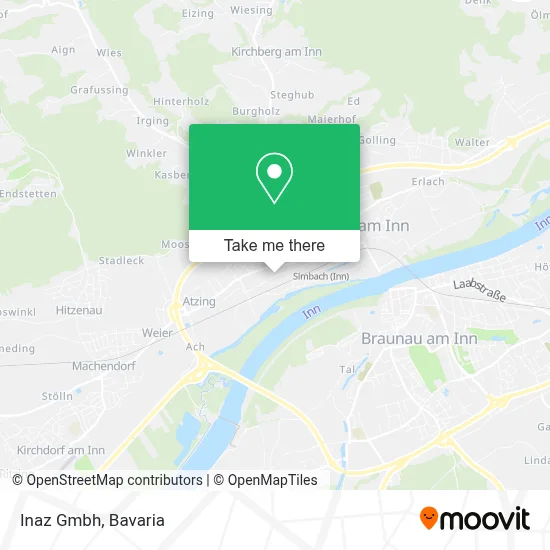 Inaz Gmbh map