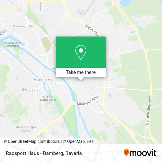 Radsport Haus - Bamberg map