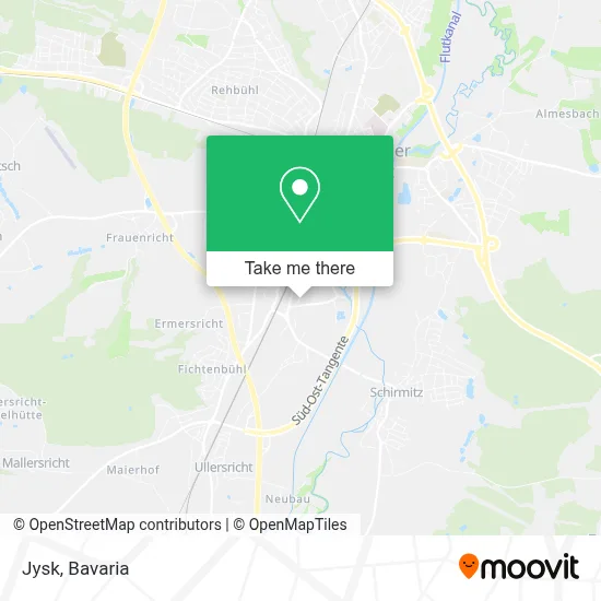 Jysk map