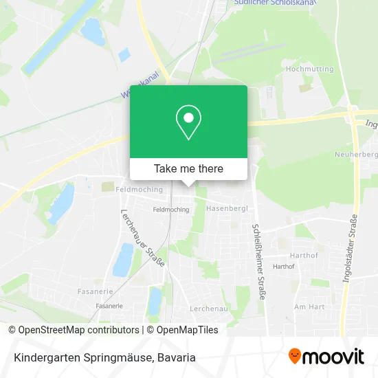 Kindergarten Springmäuse map