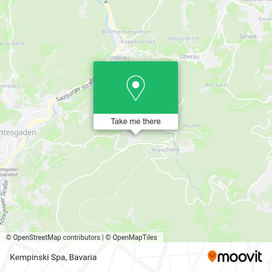 Kempinski Spa map