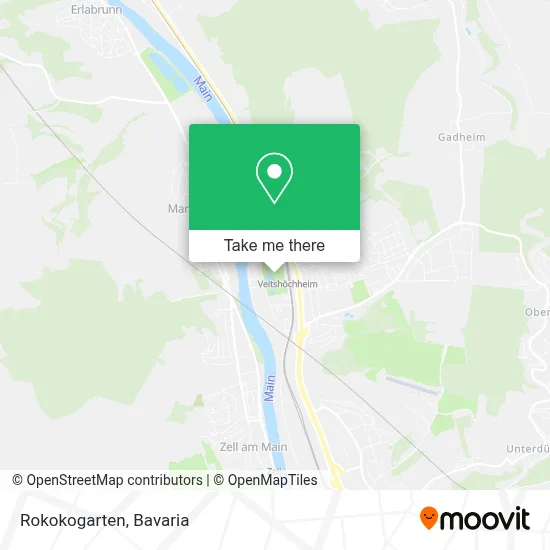 Rokokogarten map