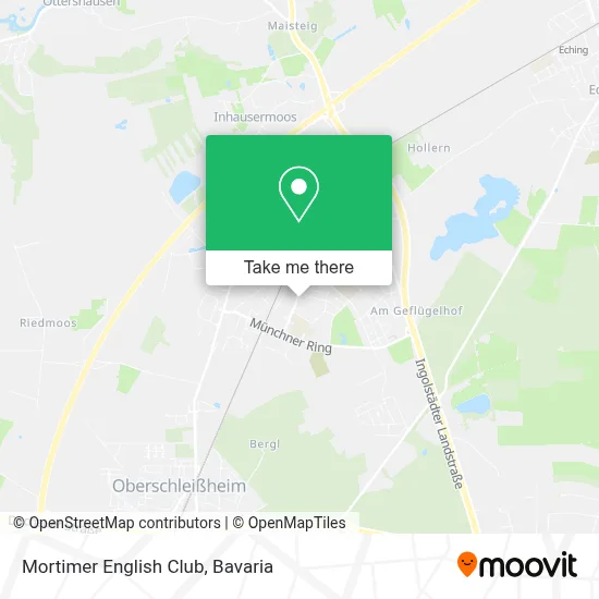 Mortimer English Club map