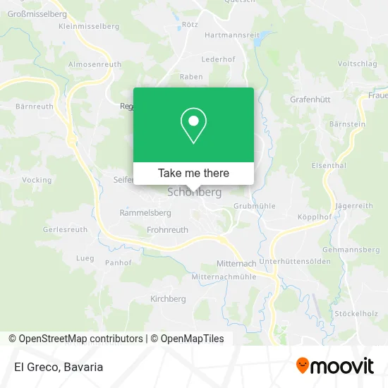El Greco map