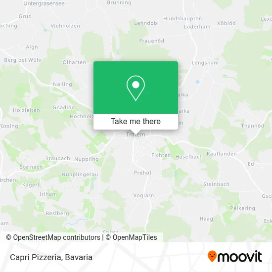 Pizzaria Capri map