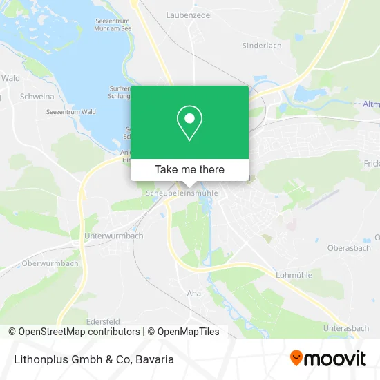 Lithonplus Gmbh & Co map