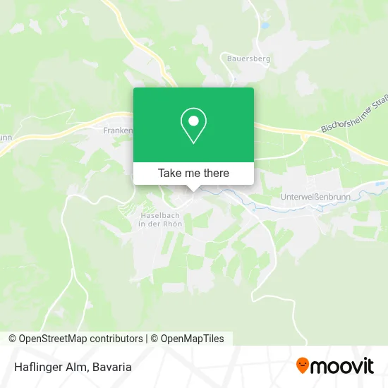 Haflinger Alm map