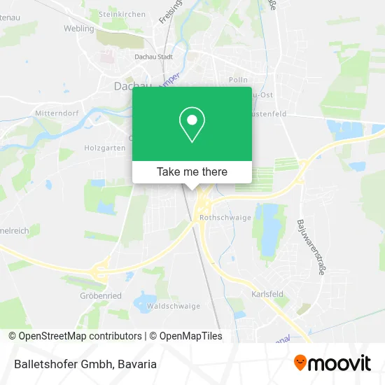 Balletshofer Gmbh map