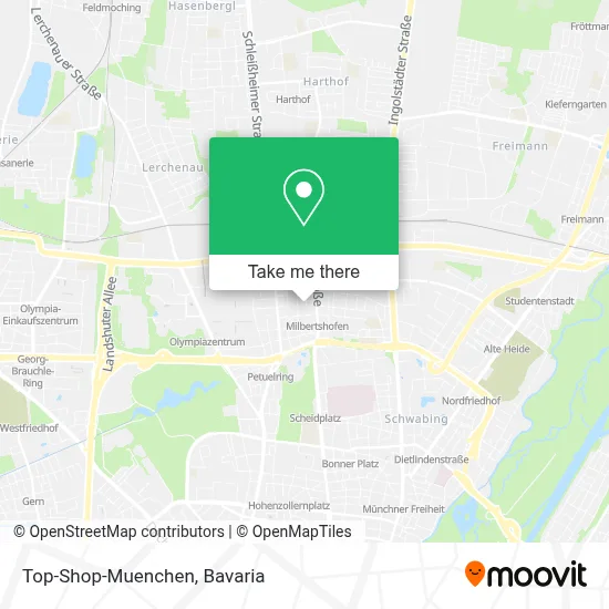 Top-Shop-Muenchen map