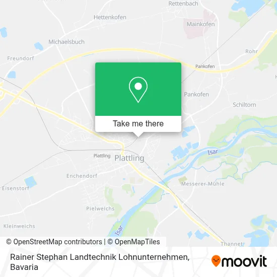 Rainer Stephan Landtechnik Lohnunternehmen map