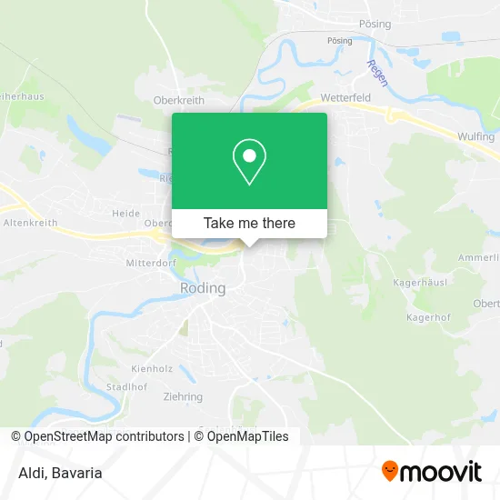 Aldi map