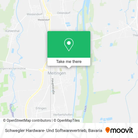Schwegler Hardware- Und Softwarevertrieb map