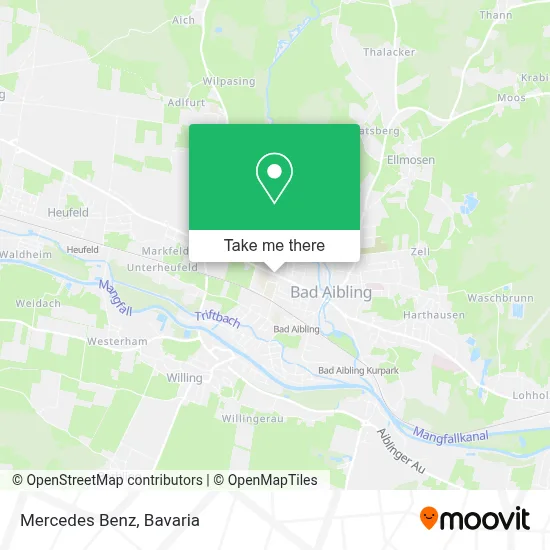 Mercedes Benz map