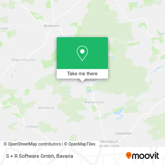 S + R Software Gmbh map