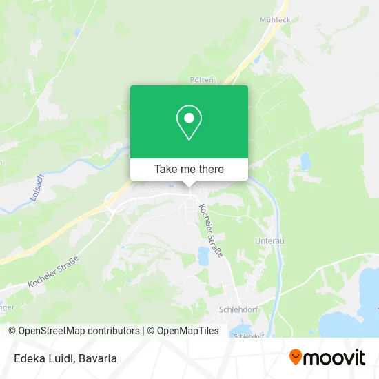 Edeka Luidl map