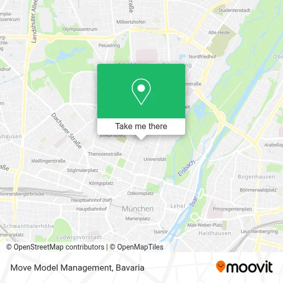 Move Model Management map