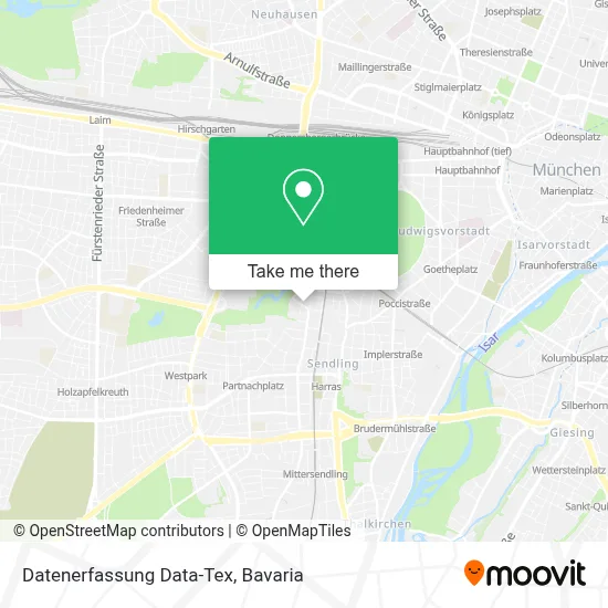 Datenerfassung Data-Tex map