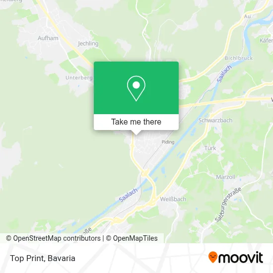 Top Print map