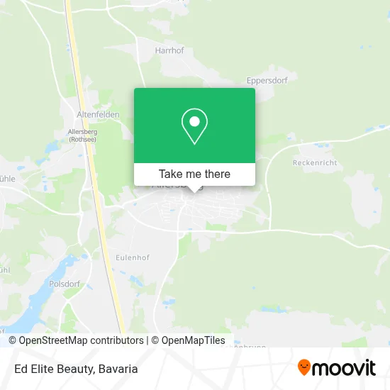 Ed Elite Beauty map