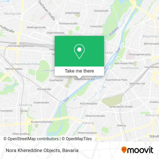 Nora Khereddine Objects map