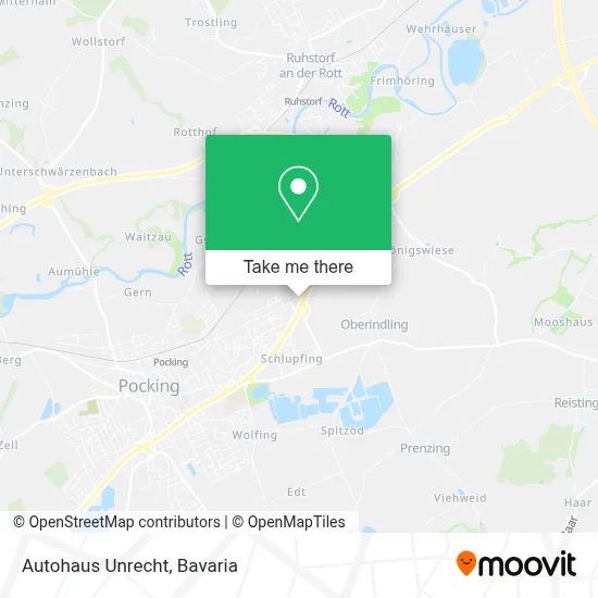Autohaus Unrecht map