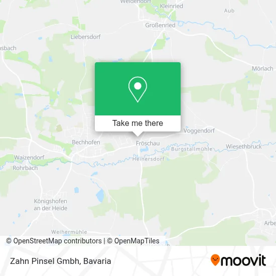 Zahn Pinsel Gmbh map