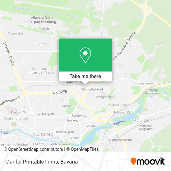 Danfol Printable Films map