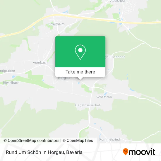 Rund Um Schön In Horgau map