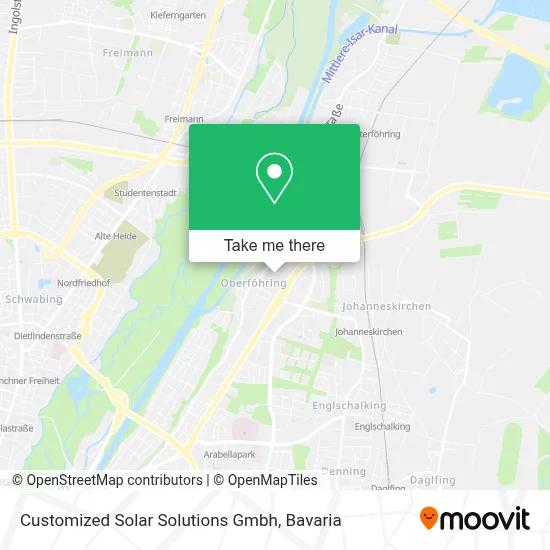 Customized Solar Solutions Gmbh map