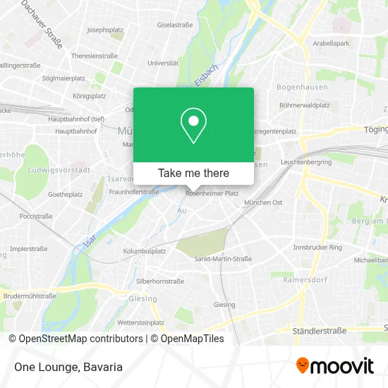 One Lounge map