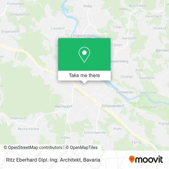 Ritz Eberhard Dipl.-Ing. Architekt map