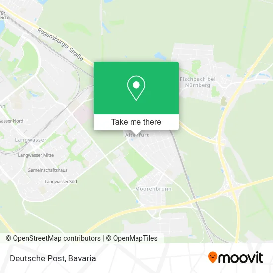 Deutsche Post map