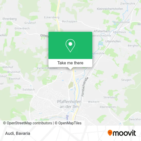 Audi map