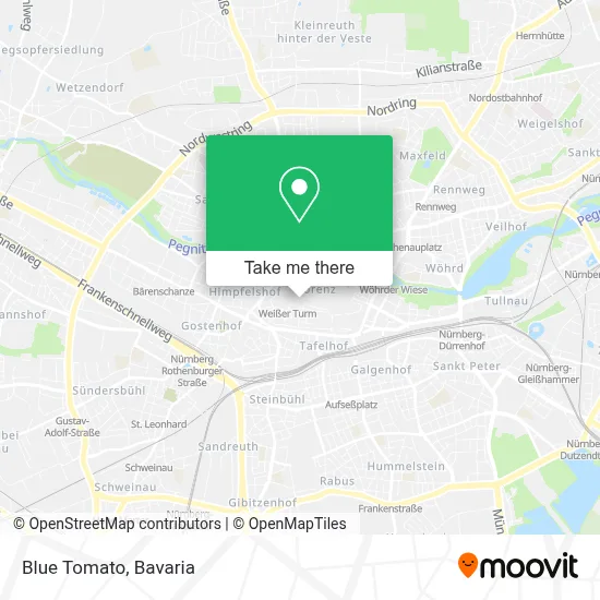 Blue Tomato map