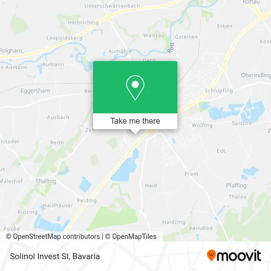 Solinol Invest Sl map