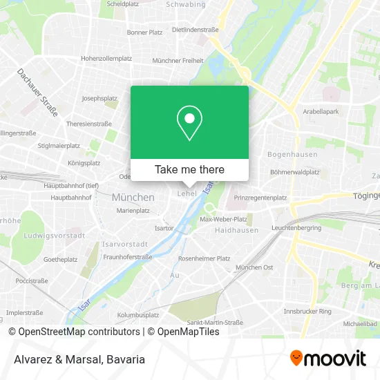 Alvarez & Marsal map