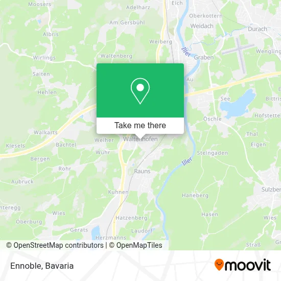 Ennoble map