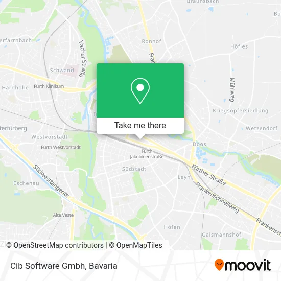 Cib Software Gmbh map