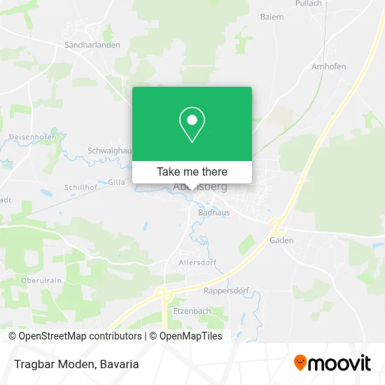 Tragbar Moden map