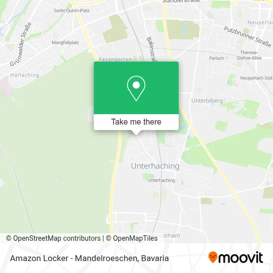 Amazon Locker - Mandelroeschen map