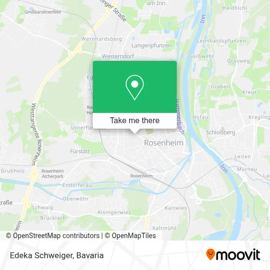 Edeka Schweiger map