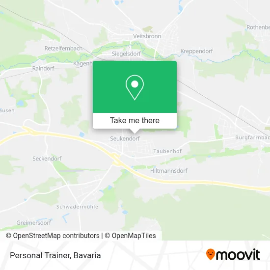 Personal Trainer map